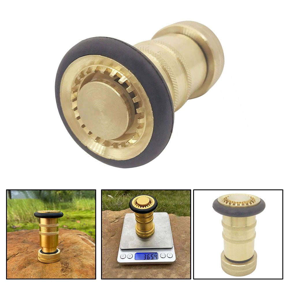 Fire Hose Brass Nozzle Spray (1" Nh/Nst) Heavy Duty 1" Female