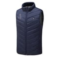thumbnail image 5 of Sevevn Heated Jacket Vest 9 Zones Electric USB Winter Thermal Gilet with 3 Adjustable Temperature for Riding Hiking, 5 of 6