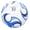 Blue, variant on BIMZUC Official Size 5 Soccer Ball, Premium PVC Material for Competitions, Training Exams, and Practice Drills, High Visibility Indoor Outdoor Play Deflated Ball (Yellow, 10 inches / 25.4 cm)