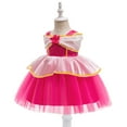 thumbnail image 2 of Baby Girls Princess Aurora Dress Halloween Cosplay Costume Outfits, Size 9-12M, 2 of 7