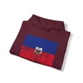 thumbnail image 4 of Haiti Haitian Pride Flag Hoodie, Gifts, Hooded Sweatshirt, 4 of 4
