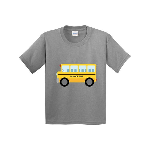 Inktastic School Bus Youth T-Shirt