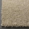 thumbnail image 4 of SAFAVIEH Athens Solid Plush Shag Runner Rug, Beige, 2'3" x 8', 4 of 7