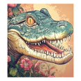 thumbnail image 6 of WOBOGO Crocodile Illustration in Realistic Style Magnetic Dishwasher Sticker Personalized DIY Beautiful and Practical Home Kitchen Decorations23×16in., 6 of 6