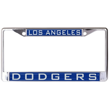 Indianapolis Colts Laser License Plate - Los Angeles Dodgers WinCraft Laser Inlaid Metal License Plate Frame - No Size
