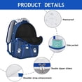 thumbnail image 4 of Dog Themed School Backpack for Teens & Adults - Lightweight Waterproof Bookbag with USB Port (Hidden Pocket), Trendy Design for Class, Work & Weekend Adventures, 4 of 6
