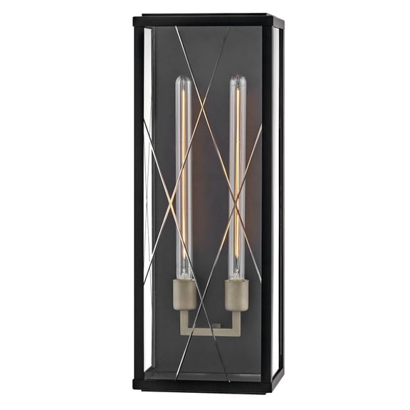 Hinkley Lighting - Monte - 20W 2 LED Large Outdoor Wall Lantern-25 Inches Tall