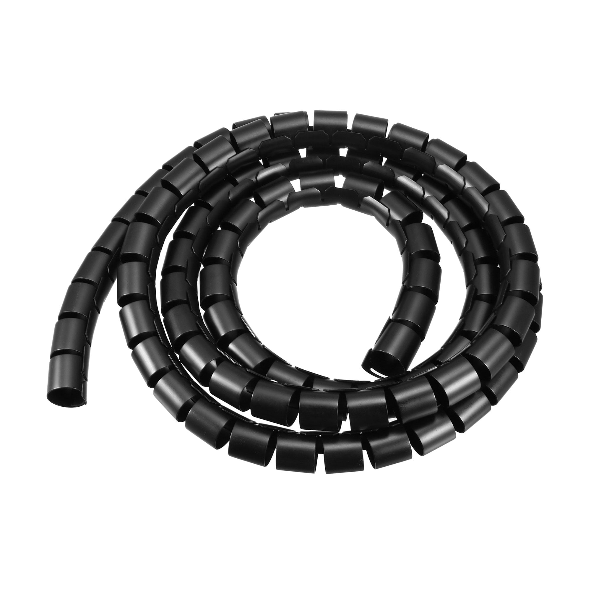 Flexible Spiral Tube Wrap Cable Management Sleeve 20mmx22mm Computer