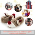 thumbnail image 5 of cosyone1997 Cute Fuzzy Animal Slippers for Women Girls Teens Kids, Warm Fluffy Bedroom Socks Indoor, Cozy House Shoes Non-slip Grip Soles, Winter Funny Gifts Unique, 5 of 7