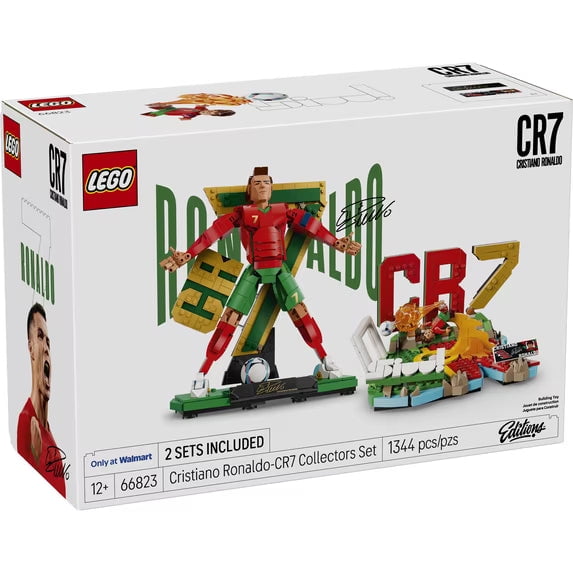 LEGO Editions Cristiano Ronaldo - Collector's Set Co-Pack 66823
