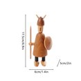 thumbnail image 2 of Heliisoer Artlovin Miniature Wooden Puppet For Home Statue, 2 of 9