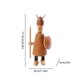 thumbnail image 3 of Marioneta de madera en miniatura Artlovin para decoración del hogar, estatua de madera de haya Wmkox8yii fhajkh2900, 3 of 9