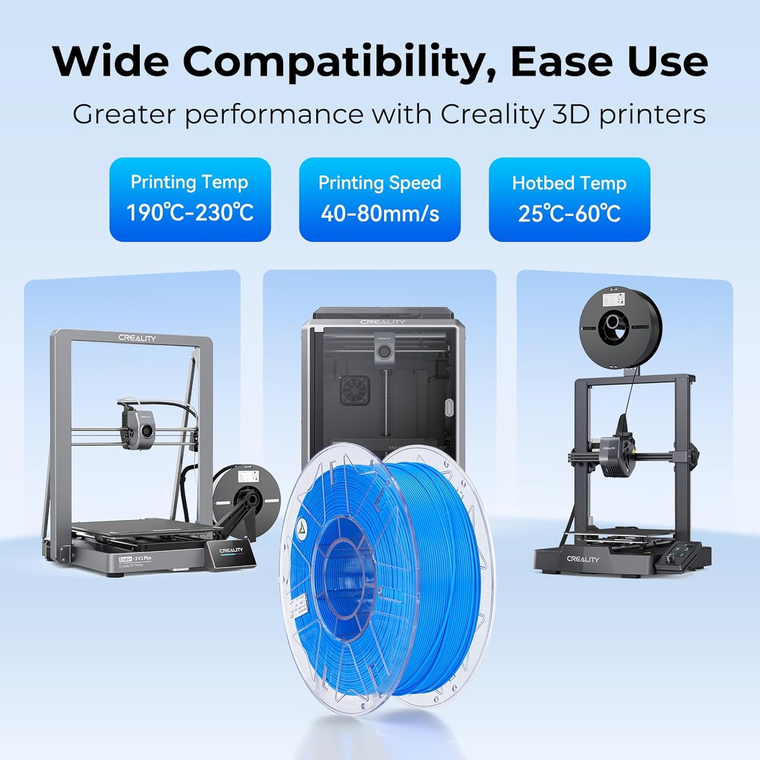 Creality CFS 3D Print Filament System Intelligent Filament Management Multicolor Print Compatible with K2 Plus with 8 Roll RFID Hyper PLA Filaments