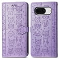 thumbnail image 1 of Flip Case for FOXDOCK Google Pixel 8 ,Catand Dog Embossed PU Leather Flip Cover with Card Slots,Stand, 1 of 6
