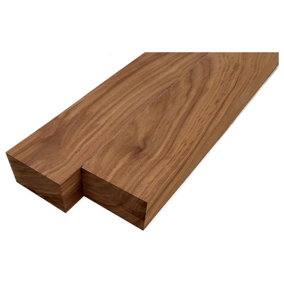 Walnut Lumber Board - 1 3/4" x 3" (1 3/4" x 3" x 12" (2 Pieces)) 1 3/4" x 3" x 12" (2 Pcs)