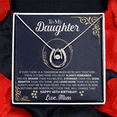 thumbnail image 3 of 40th Birthday Necklace Gift from Mom With Message Card for daughter, To My Daughter 40th Birthday Wishbone Dancing Necklace Gift, Daughter's 40th Birthday, 40th Birthday Gift From Mom/StepMom, 3 of 5