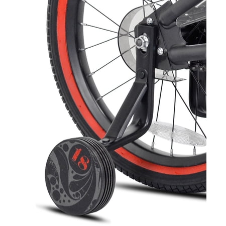 Kent 18 In. Abyss Boy's Freestyle BMX Bike, Charcoal Gray NEEDS FRONT WHEEL REPLACEMENT