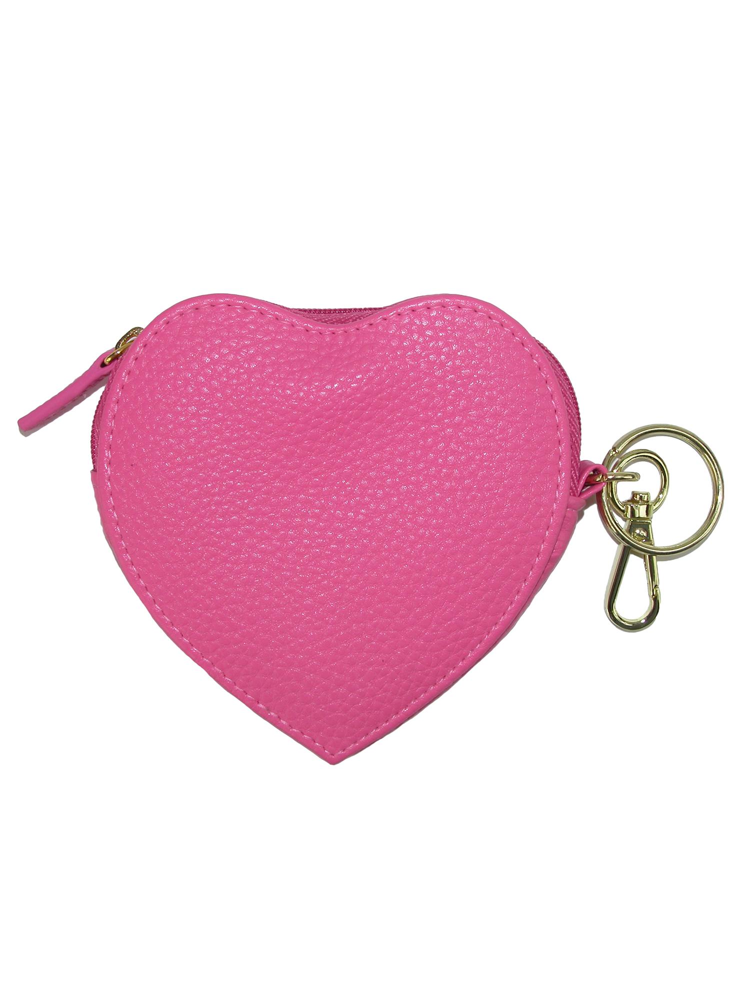 Heart-Shaped Sequined Zipper Wallet COTEY 6 PCS Heart-Shaped Crossbody Wallet Suitable for Children’s Travel Shopping Gathering 12x11.5cm Mini Childrens Sequined Coin Purse 