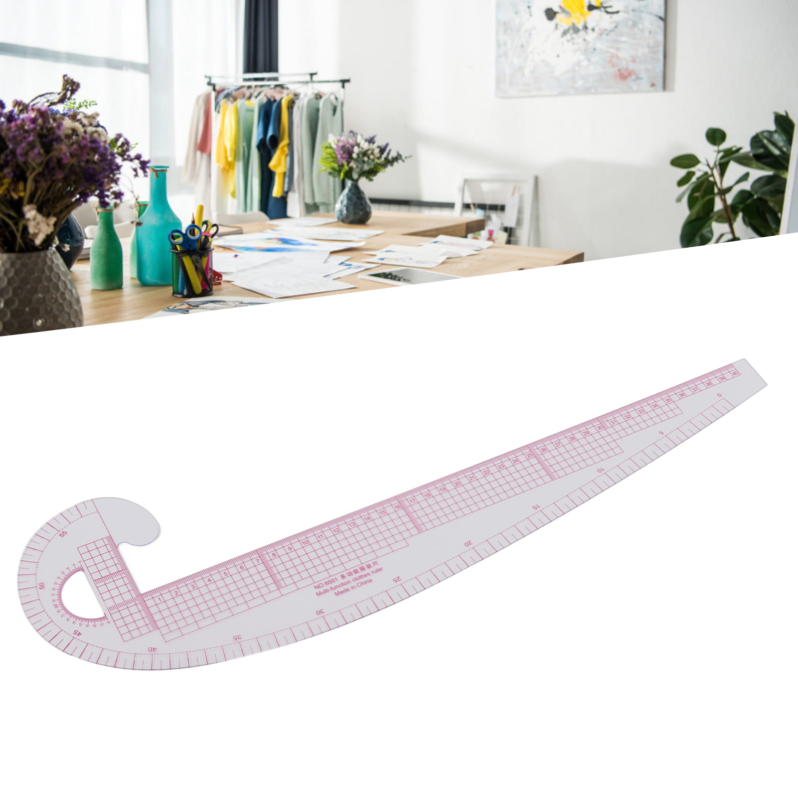  MILISTEN 1 Set Clothing Ruler Combination Multipurpose Tool  Transparent Ruler Clear Ruler 12 inch mutitool multitools French Curve  Ruler Precision Sewing Ruler Metric System Plate Ruler PVC : Arts, Crafts &  Sewing