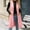 #219-Pink, variant on Womens Long Suit Vest Cardigans Faux Suede Sleeveless Open Front Blazer Solid Color Fashionable Casual Retro temperament Coats Jackets Outerwear
