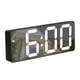 thumbnail image 2 of Reloj despertador digital LED con alarma, reloj electrónico con espejo, fecha, temperatura, rotación de pantalla y control de sonido, función de despertador, reloj despertador digital de plástico., 2 of 8