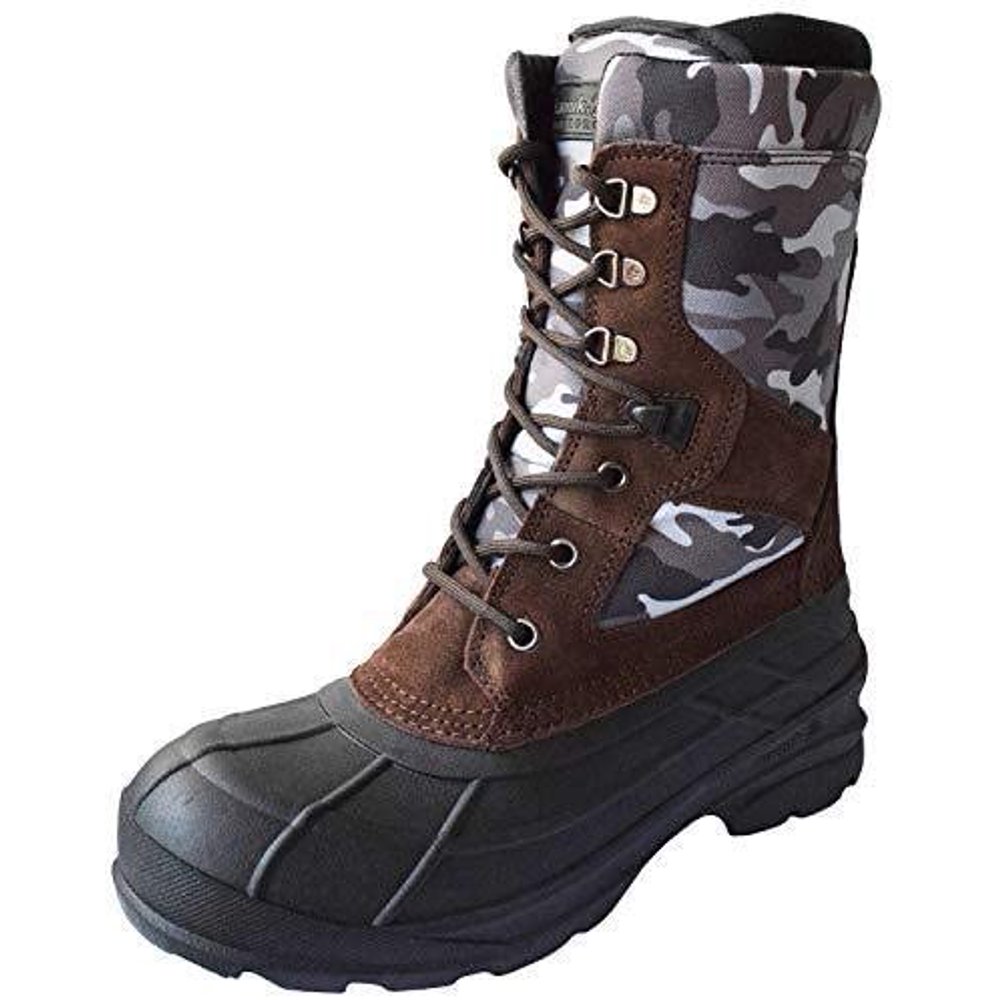 Kamik Kamik Men's Nationplus Snow Boot, Brown, 12 M