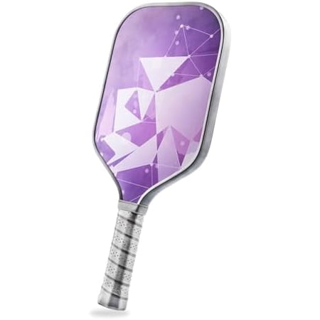 Pickleball Paddles, T700 Carbon Pro Pickleball Paddle with 16mm Power Honeycomb Core for Max Spin Control & Sweet(Purple).$$Sport & Recreation Other