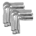 thumbnail image 2 of Stainless Steel Pipe Clamps for Secure Connections Ideal for DIY Projects and Pipe Use Silver 4pcs, 2 of 5
