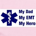 thumbnail image 2 of CafePress - My Dad My EMT Infant Bodysuit - Baby Light Bodysuit, Size Newborn - 24 Months, 2 of 4