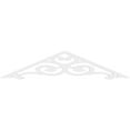 thumbnail image 2 of Ekena Millwork 60"W x 12 1/2"H x 1"P (5/12) Pitch Hurley Architectural Grade PVC Gable Pediment, 2 of 5