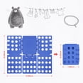 thumbnail image 3 of T Shirt Folding Board Shirt Folder T Shirt Folding Board Shirt Folder Laundry Organizer Easy and Fast for Kid and Adult to Fold Clothes Blue, 3 of 7