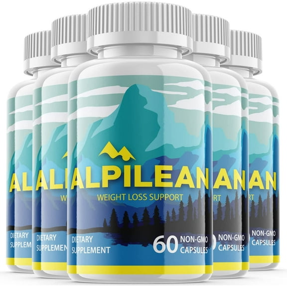 (5 Pack) Alpilean - Keto Weight Loss Formula - Energy & Focus Boosting Dietary Supplements for Weight Management & Metabolism - Advanced Fat Burn Raspberry Ketones Pills - 300 Capsules