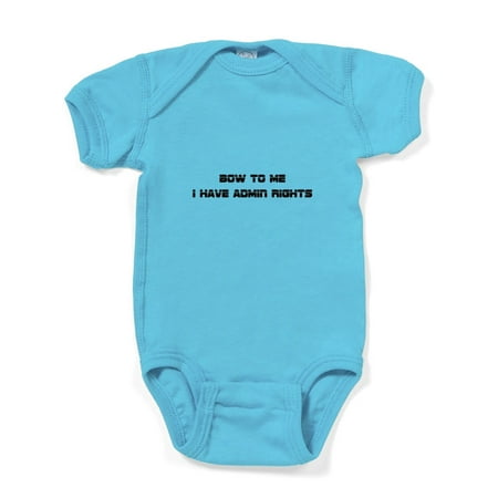 

CafePress - Admin Rights - Cute Infant Bodysuit Baby Romper