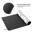 thumbnail image 3 of Hirioo Cute Poodle Dog for Mouse Pad ,Anti-Slip Base, Durable Stitched Edges, Perfect for Gaming, Office, and Home Use,16x35.5in, 3 of 9