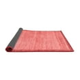 thumbnail image 2 of Ahgly Company Indoor Round Abstract Red Modern Area Rugs, 8' Round, 2 of 4