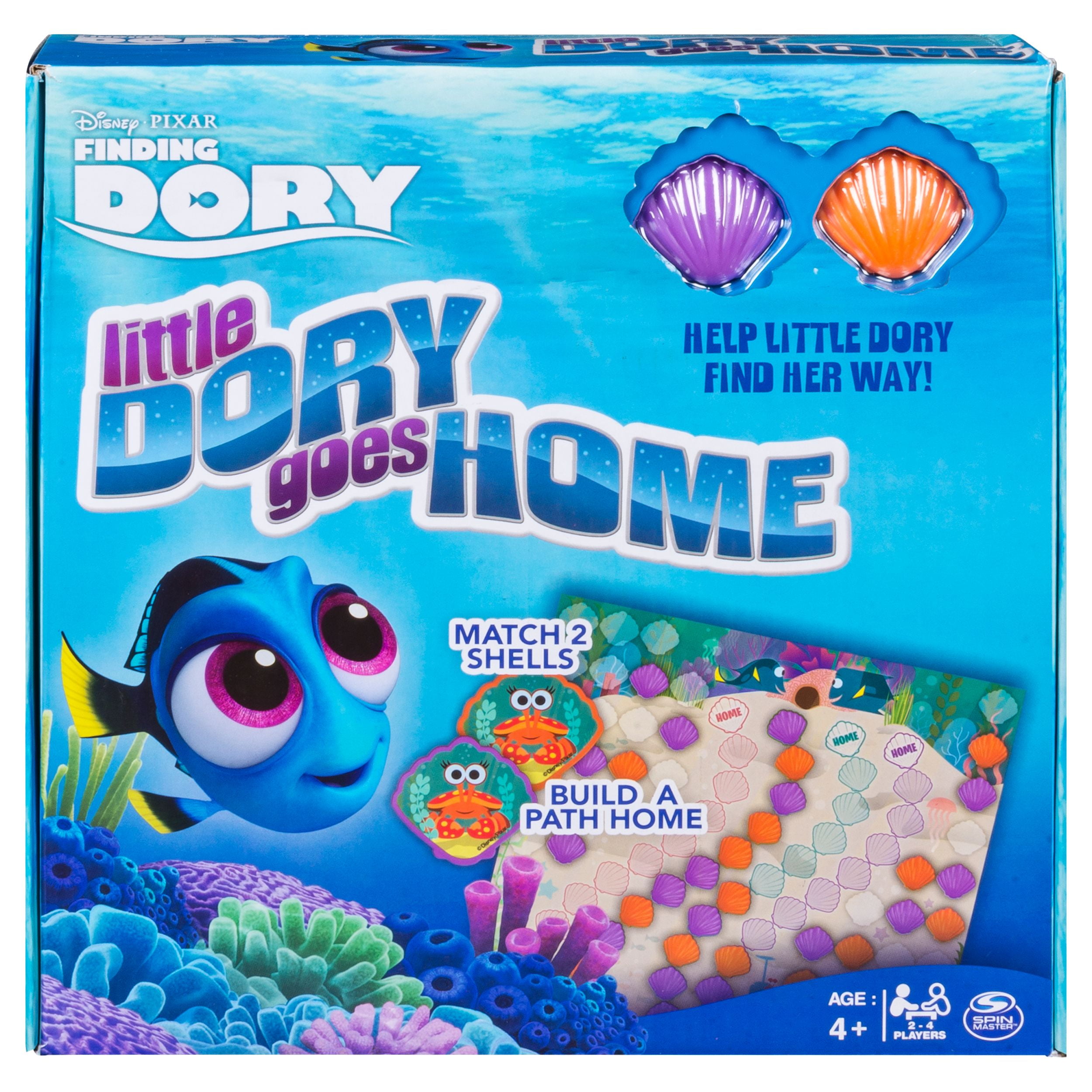 FINDING DORY SHELL COLLECTING GAME DISNEY PIXAR AGES 4 NEW! 