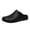 Black, variant on Men's Flip Flops Arch Support Comfortable Slip On Clogs Breathable Casual Daily Wear Indoor Outdoor Walking with Elastic Open Toe Men Shoes
