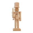 thumbnail image 1 of Figuras De Cascanueces De Madera Mini Marionetas 20.5cm / 8.07in Para Niños Navideños, 1 of 8