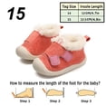 thumbnail image 2 of Baby cotton shoes 1-3 years old baby toddler shoes soft soles winter, 2 of 5