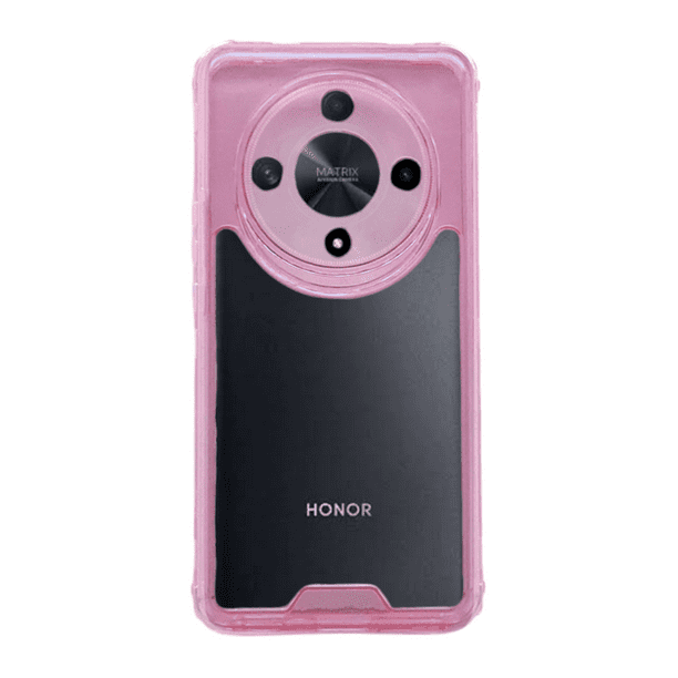 Funda Cely Vesmir Otter 360 Contonor Uso Rudo Para Honor X9b Magic6 Lite Rosa con 2 Micas de Cristal