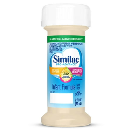 Similac Pro-Advance Infant Formula with Iron, 48 Count, 2-fl oz Bottles