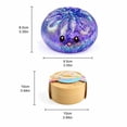 thumbnail image 2 of Glitter Dumpling Squishy Toys with Steamer, 8.5cm Large Shimmer Bao Stress Relief Fidget Toy for Desktop Decor, Novelty Gift & Party Favors, 2 of 5