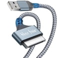 thumbnail image 1 of Cable cargador Herfair USB a 30 pines trenzado de nailon 1 m, 1 of 7