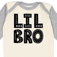 thumbnail image 4 of Inktastic Little Brother Lil Bro Boys Boys Long Sleeve Baby Bodysuit, 4 of 5