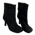 thumbnail image 2 of Botas Ternero Ancho Cuadradas Mujeres Cómodas para Otoño Invierno, 2 of 9