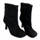 thumbnail image 2 of Botas Occidental Las Mujeres Combinadas Sin Deslizamiento Resbalón para El Invierno Otoño, 2 of 9