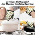 thumbnail image 7 of Pofeuu Funny Avocado In Mexican Clothes Print Thickened Mini Silicone Oven Mitts Heat Resistant, Rubber Oven Mitt Gloves, Finger Pinch Grips, Pot Holder, Silicone Potholder, 7 of 7