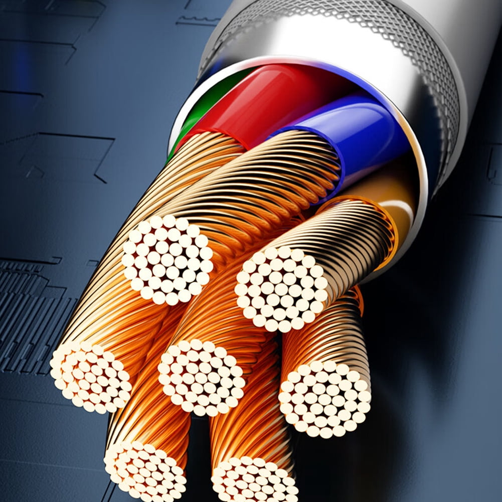 Anyradio Electric charging cables, USB 2.0 A-Male to Micro B Cables, Data Sync and Fast Charging Cable