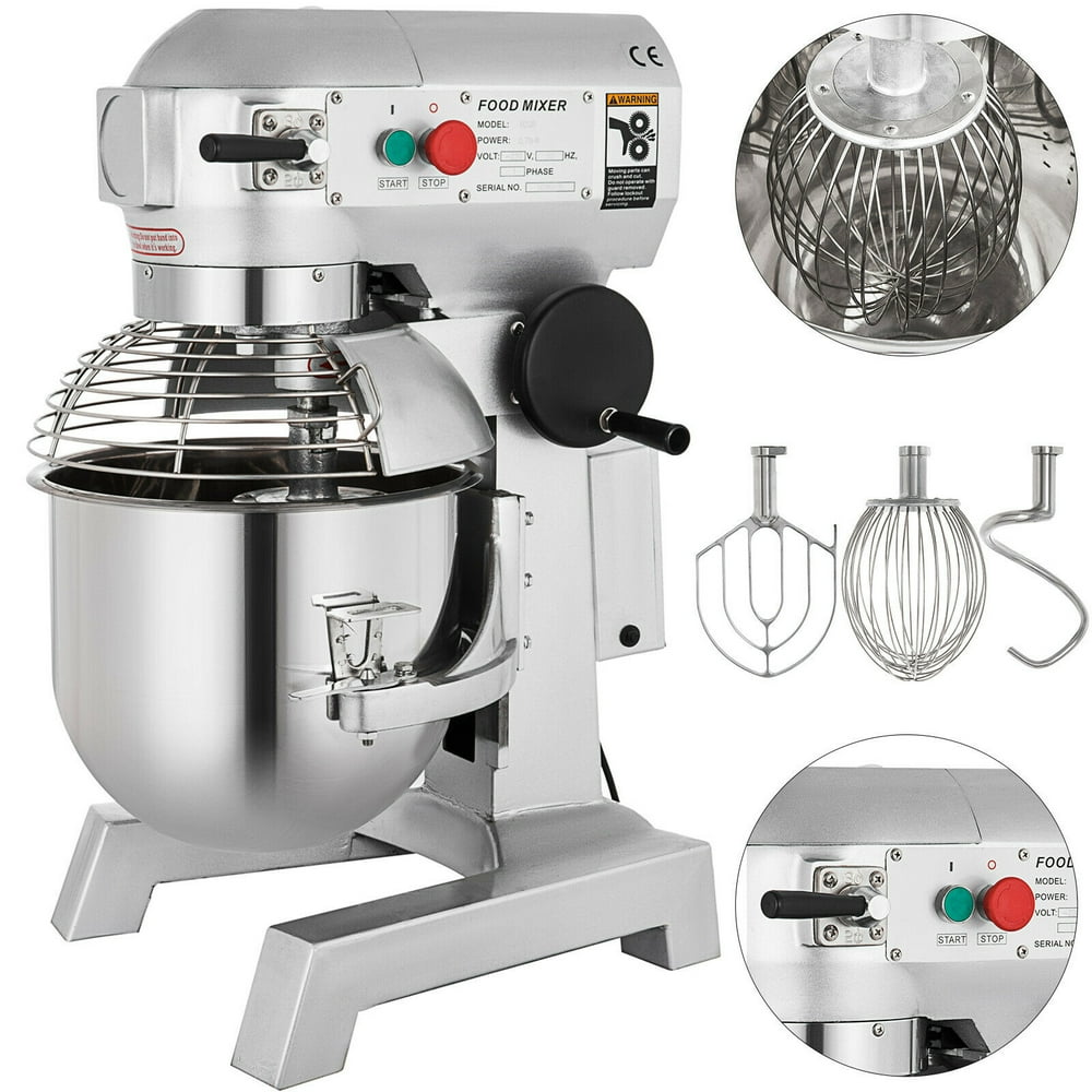 VEVOR 30L Electric Food Stand Mixer Dough Mixer Kitchen Stainless Steel