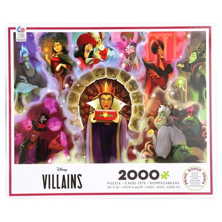Ceaco - Disney Villains 2 - 2000 Piece Jigsaw Puzzle